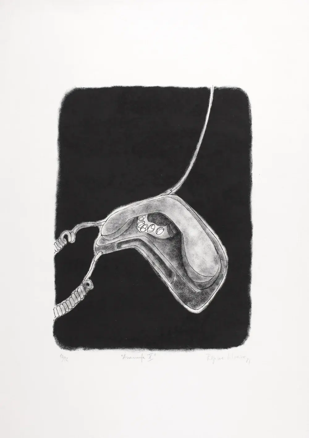 Anamorfa I, 1979 — Litografia sobre papel