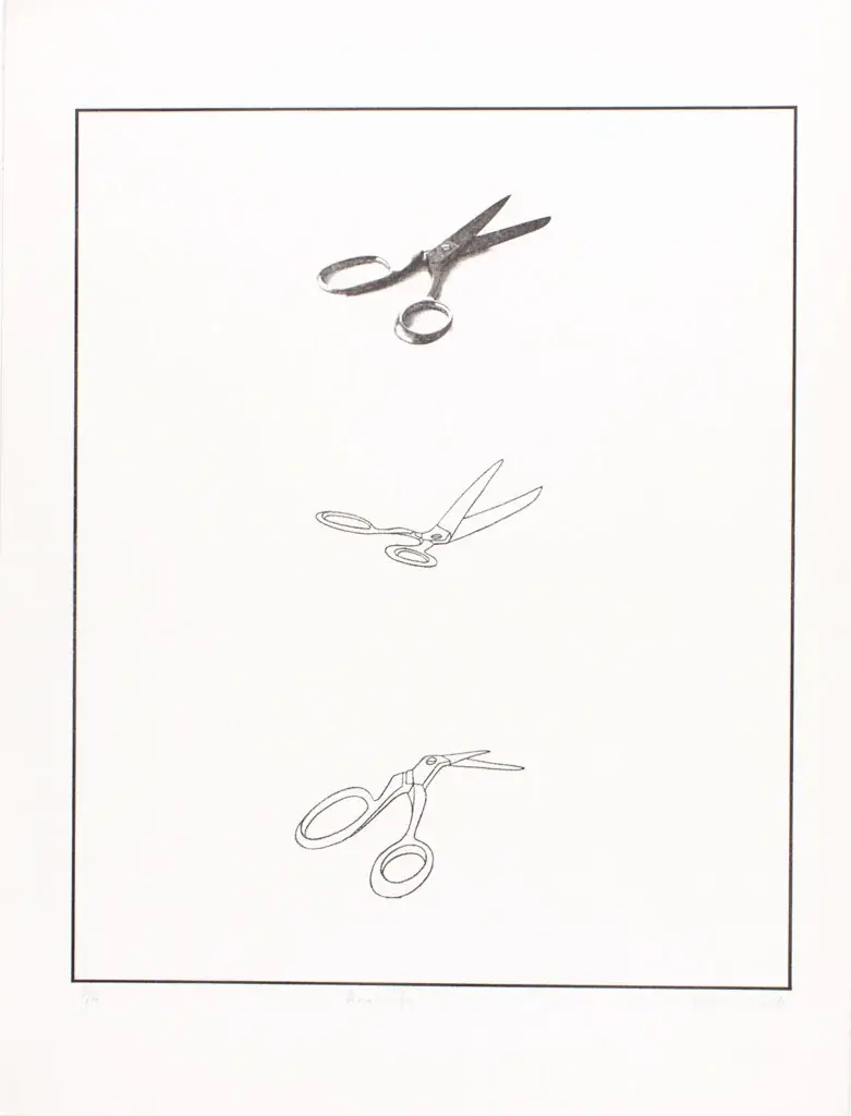 Anamorfa I, 1979 — Litografia sobre papel
