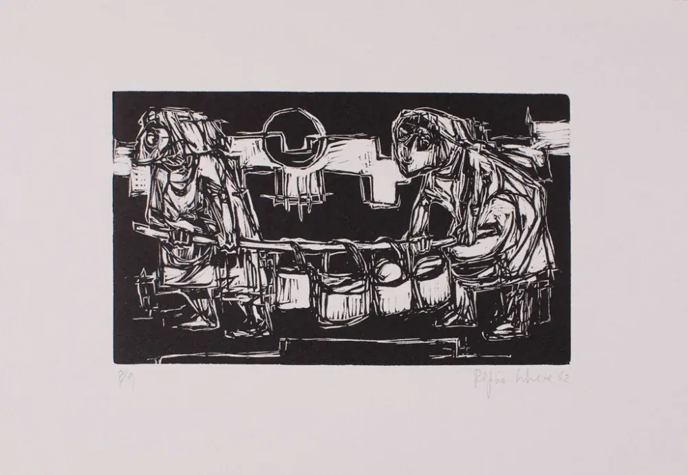 As Loucas, 1962 — Xilogravura