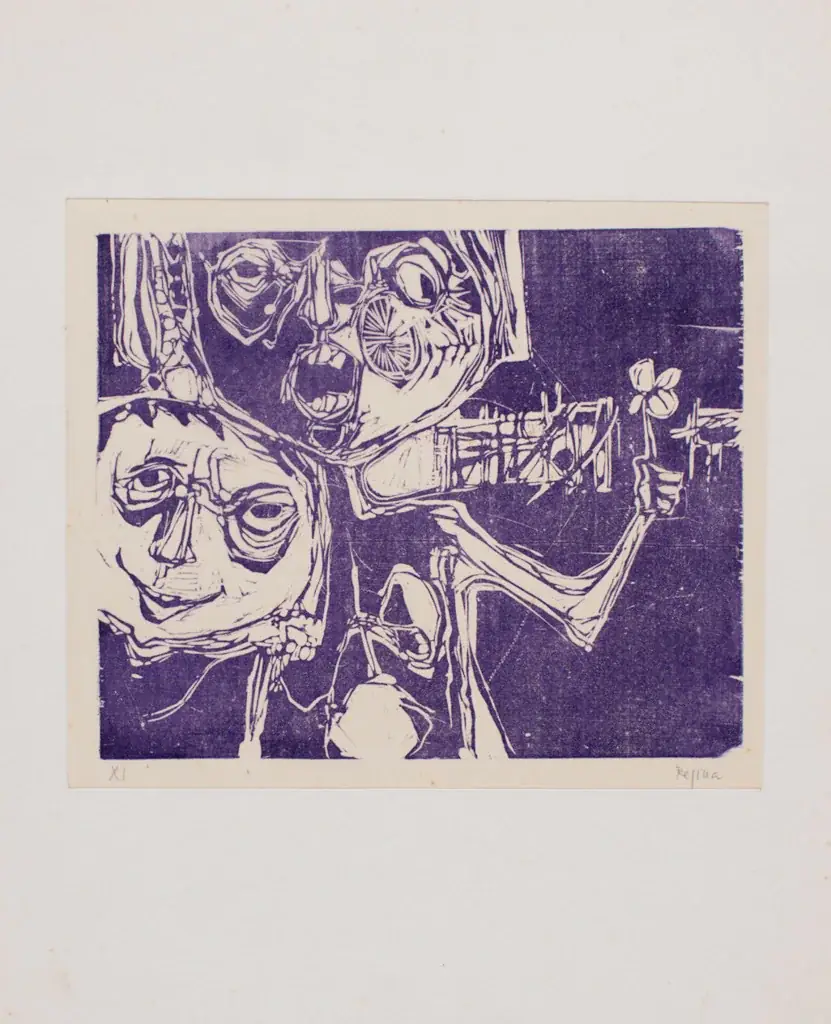 As Loucas, 1962 — Xilogravura