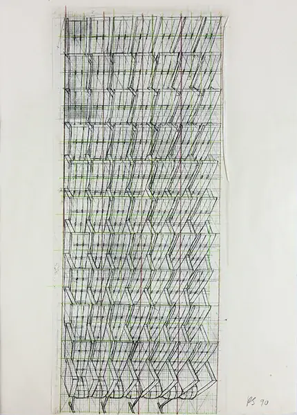 Auditorium, 1991 — Tinta sobre couro sintético