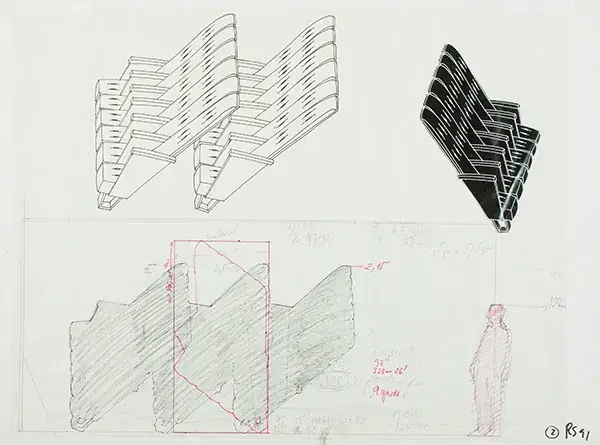 Auditorium, 1991 — Tinta sobre couro sintético