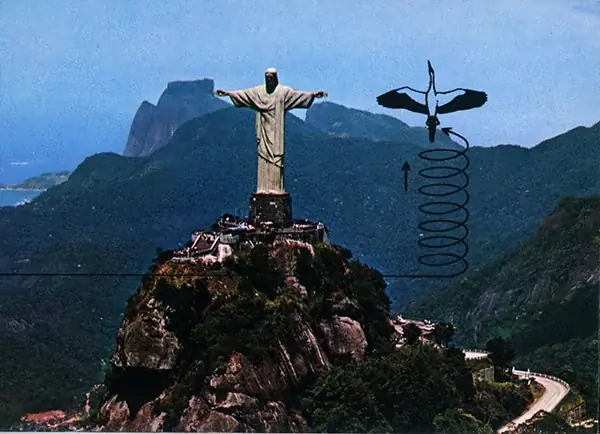 Brazil Today, 1977 — Serigrafia sobre cartão postal