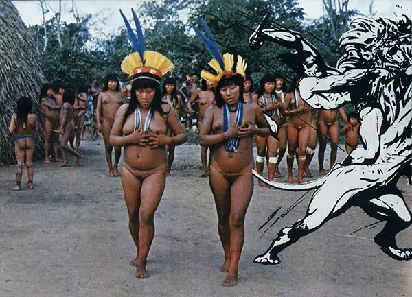 Brazil Today, 1977 — Serigrafia sobre cartão postal