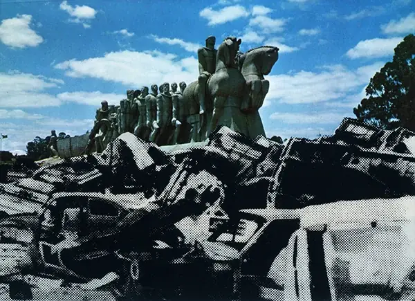 Brazil Today, 1977 — Serigrafia sobre cartão postal