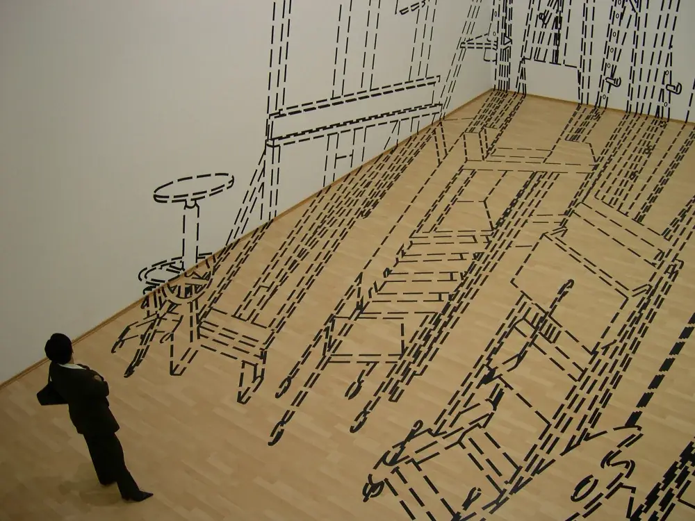 Desaparência, 2004 — Vinil adesivo