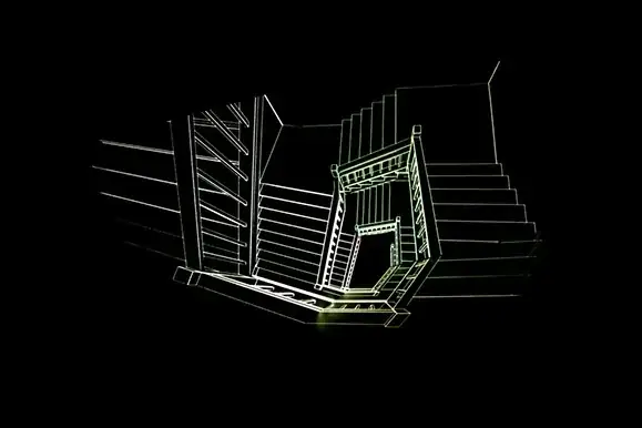 Descendo a Escada, 2002 — Video-instalação