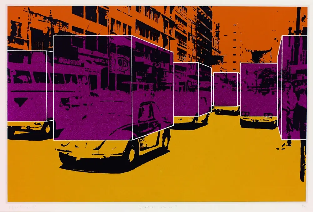 Destrutura Urbana, 1975 — Serigrafia