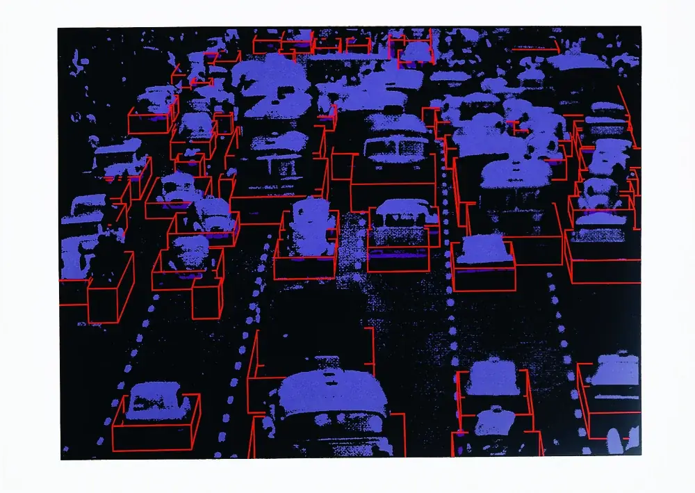 Destrutura Urbana, 1975 — Serigrafia