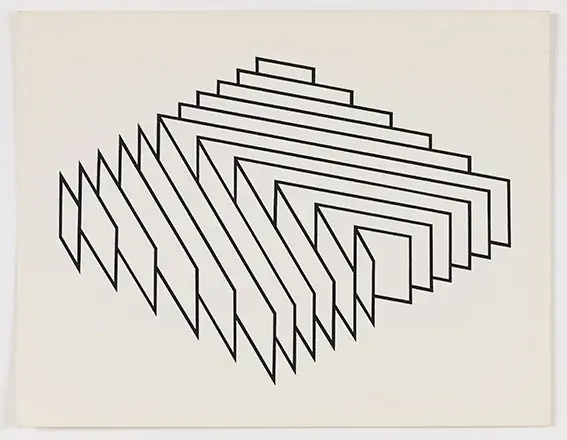 Laberintos, 1971 — Serigrafia sobre papel