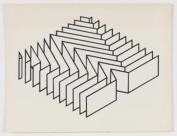 Laberintos, 1971 — Serigrafia sobre papel