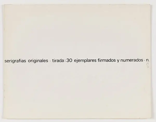Laberintos, 1971 — Serigrafia sobre papel