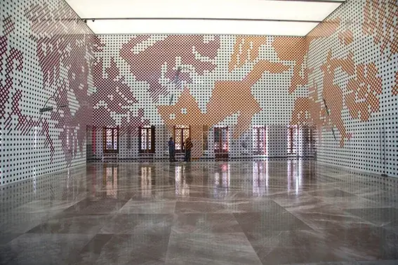 Sueño de Mirra, 2014 — Vinil adesivo sobre vidro