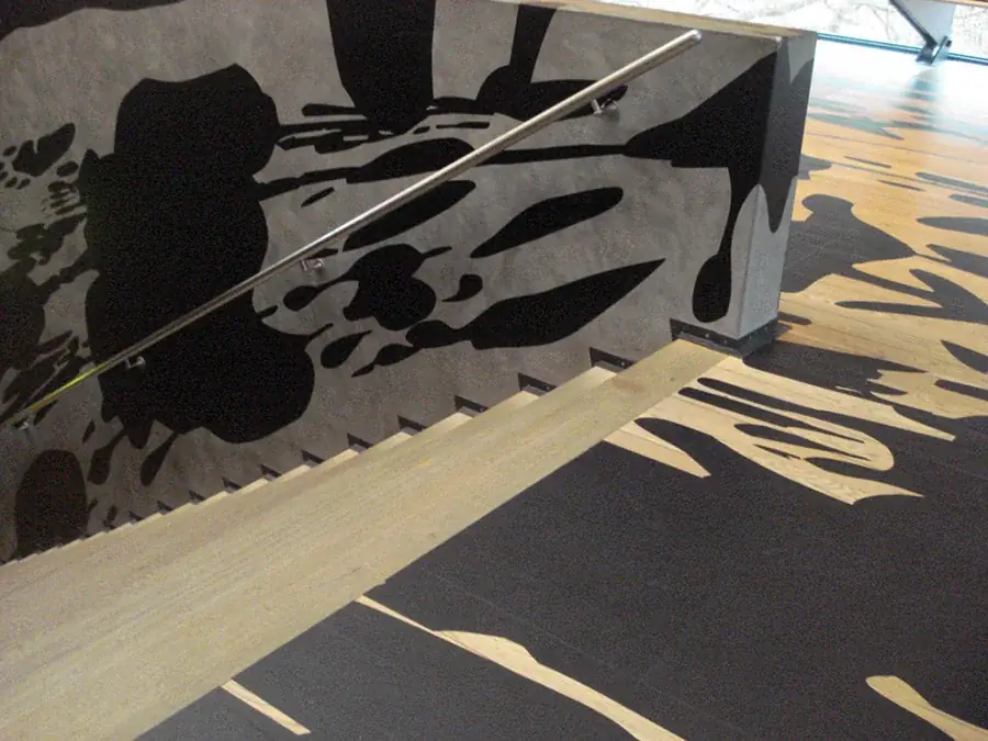 Tropel (Reversed), 2009 — Vinil adesivo