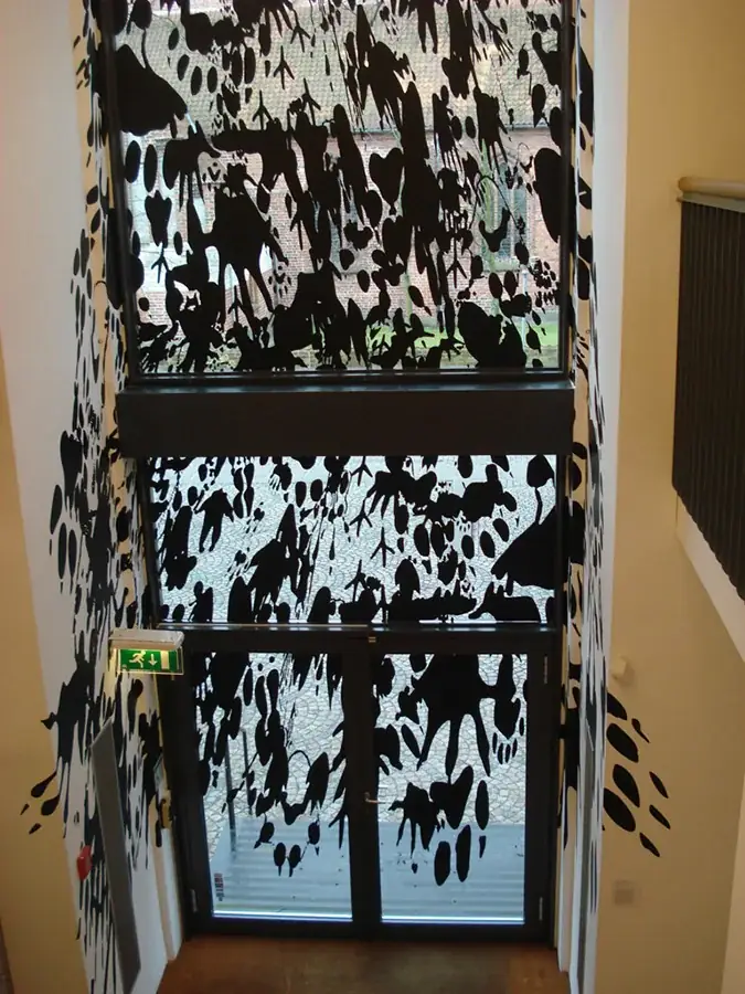 Tropel (Reversed), 2009 — Vinil adesivo